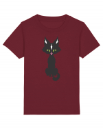 Pisica Neagra Halloween 15 Tricou mânecă scurtă  Copii Mini Creator