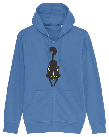 Pisica Neagra Halloween 16 Bright Blue