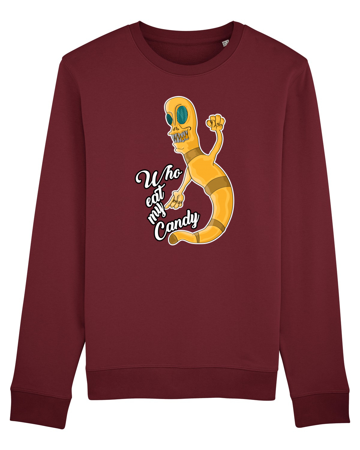 Bluză mânecă lungă Unisex Rise Burgundy