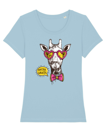 Girafă Hipster Sky Blue