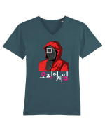 Guardian Square Shhhh Tricou mânecă scurtă guler V Bărbat Presenter