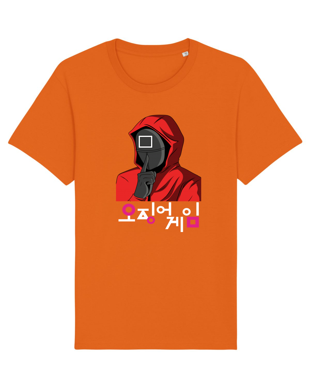 Tricou mânecă scurtă Unisex Rocker Bright Orange