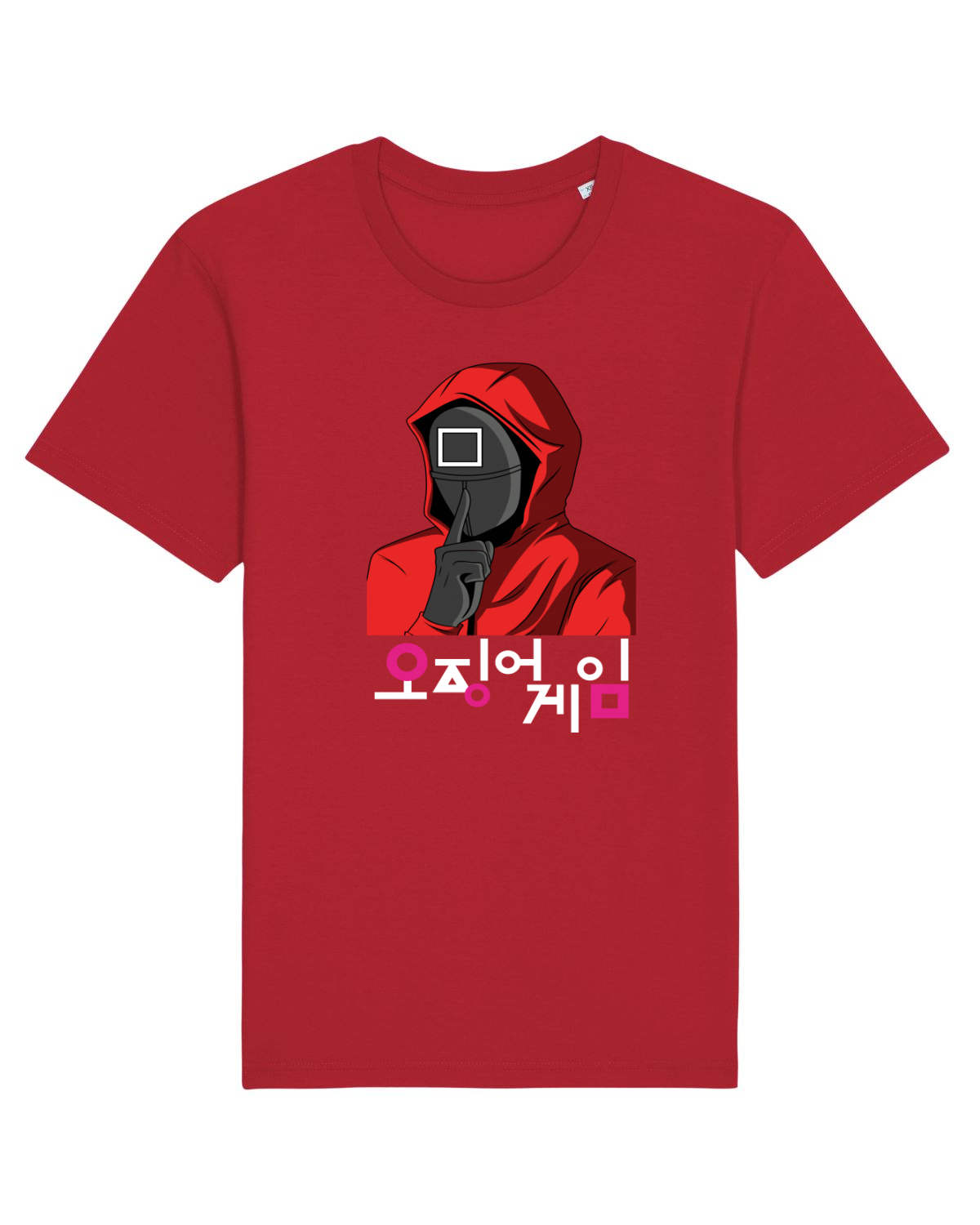 Tricou mânecă scurtă Unisex Rocker Red