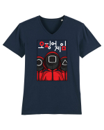 Guardian Soldiers Squid Game Tricou mânecă scurtă guler V Bărbat Presenter