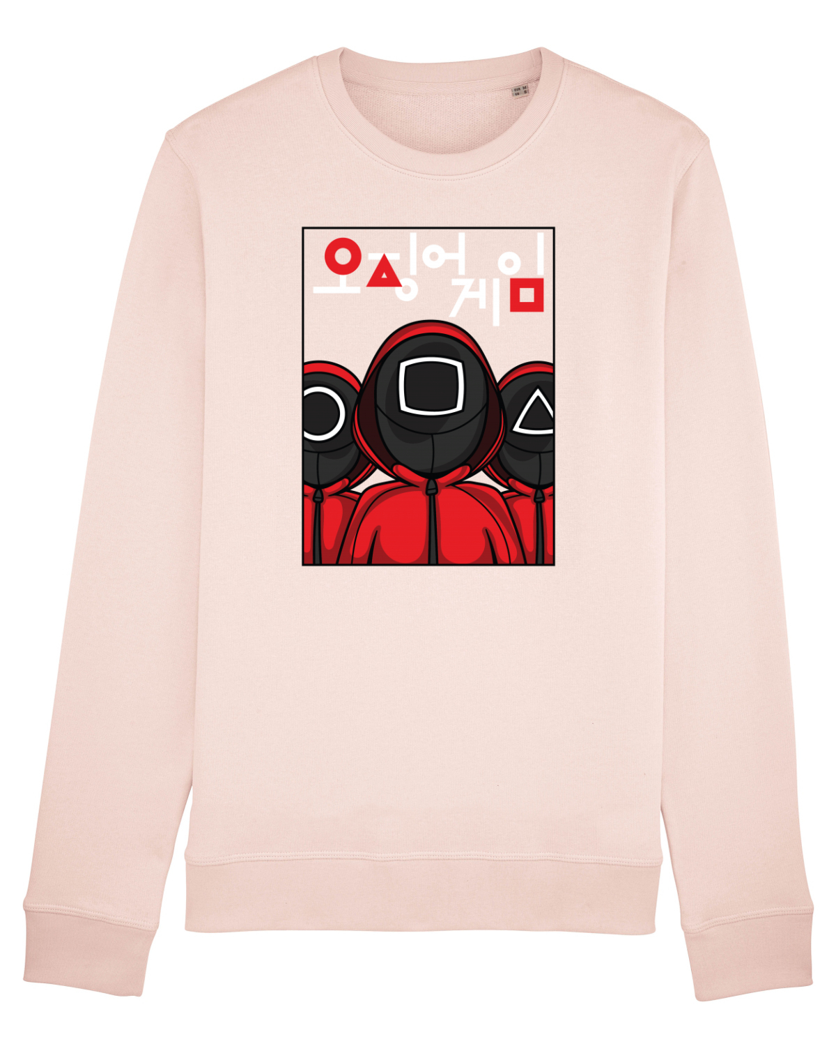 Bluză mânecă lungă Unisex Rise Candy Pink