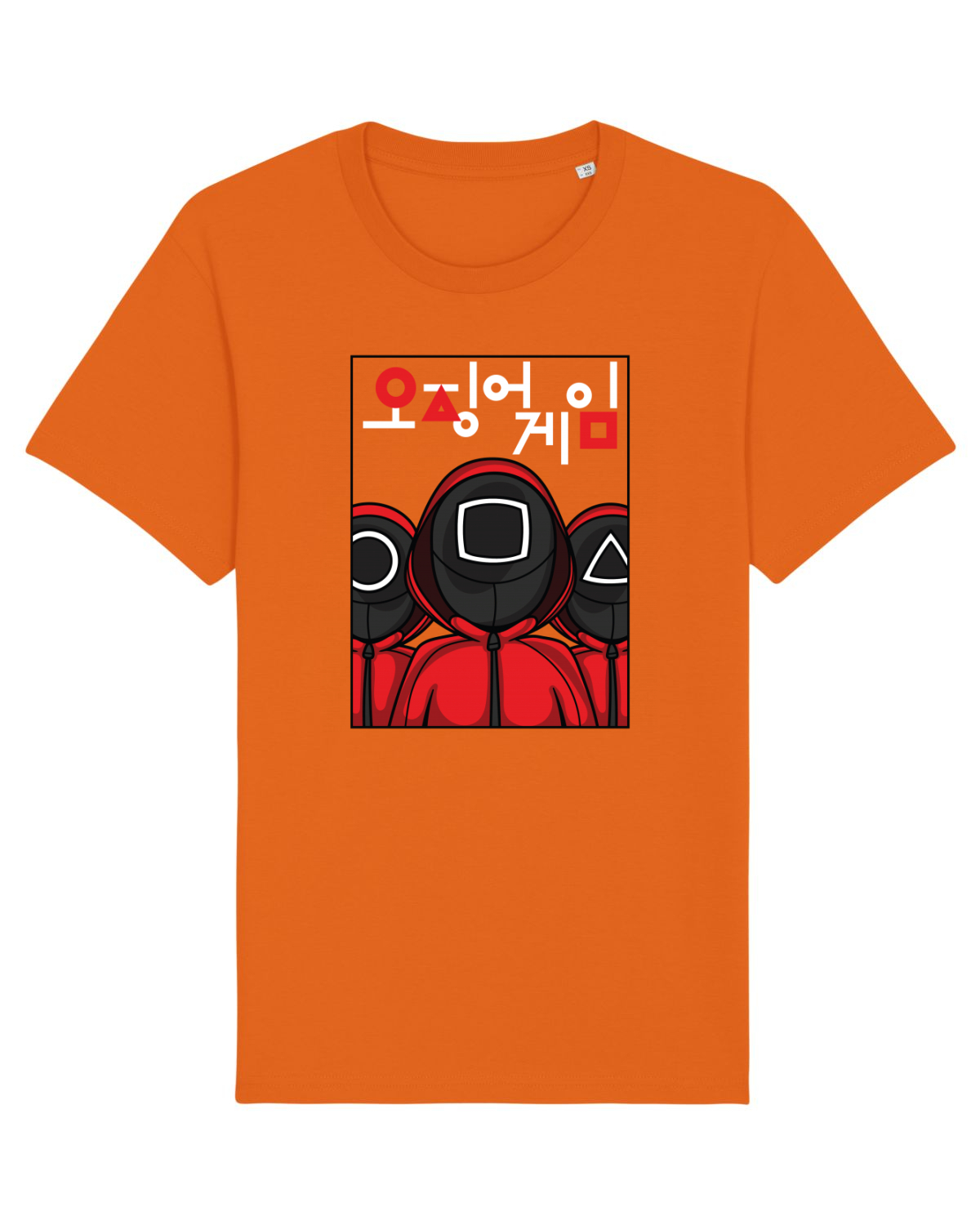 Tricou mânecă scurtă Unisex Rocker Bright Orange