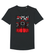 Guardian Soldiers Squid Game Tricou mânecă scurtă guler larg Bărbat Skater