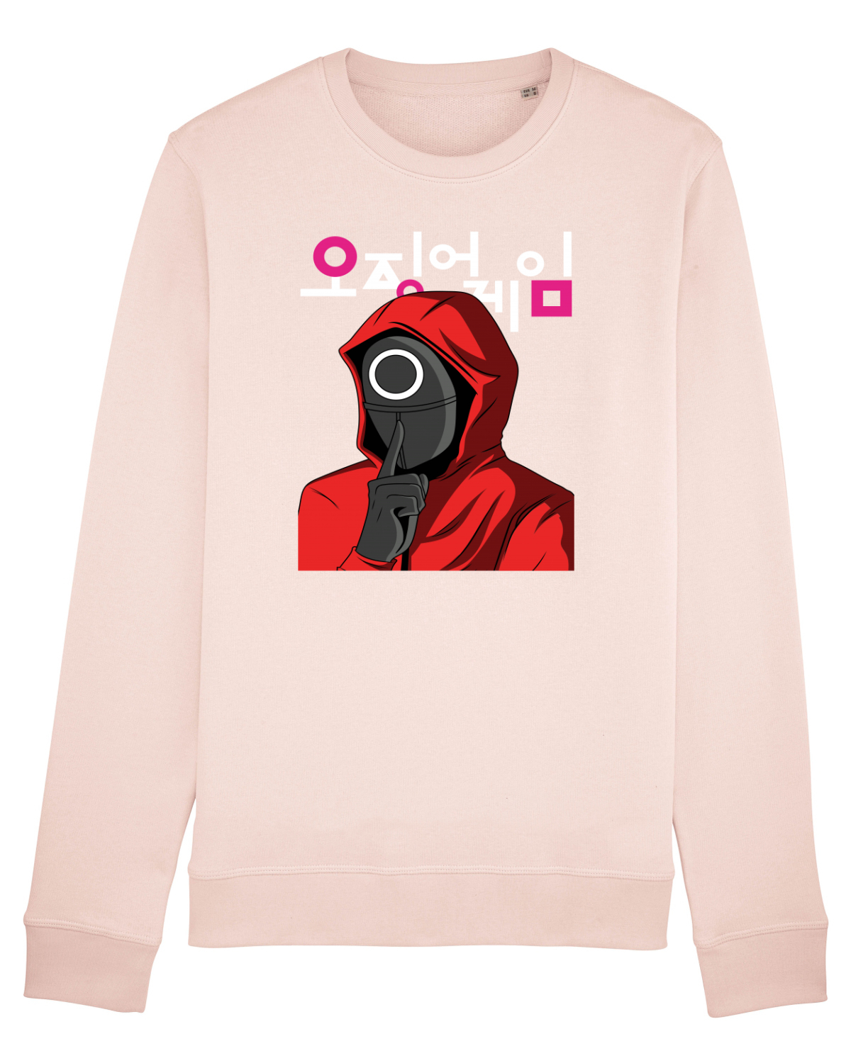 Bluză mânecă lungă Unisex Rise Candy Pink