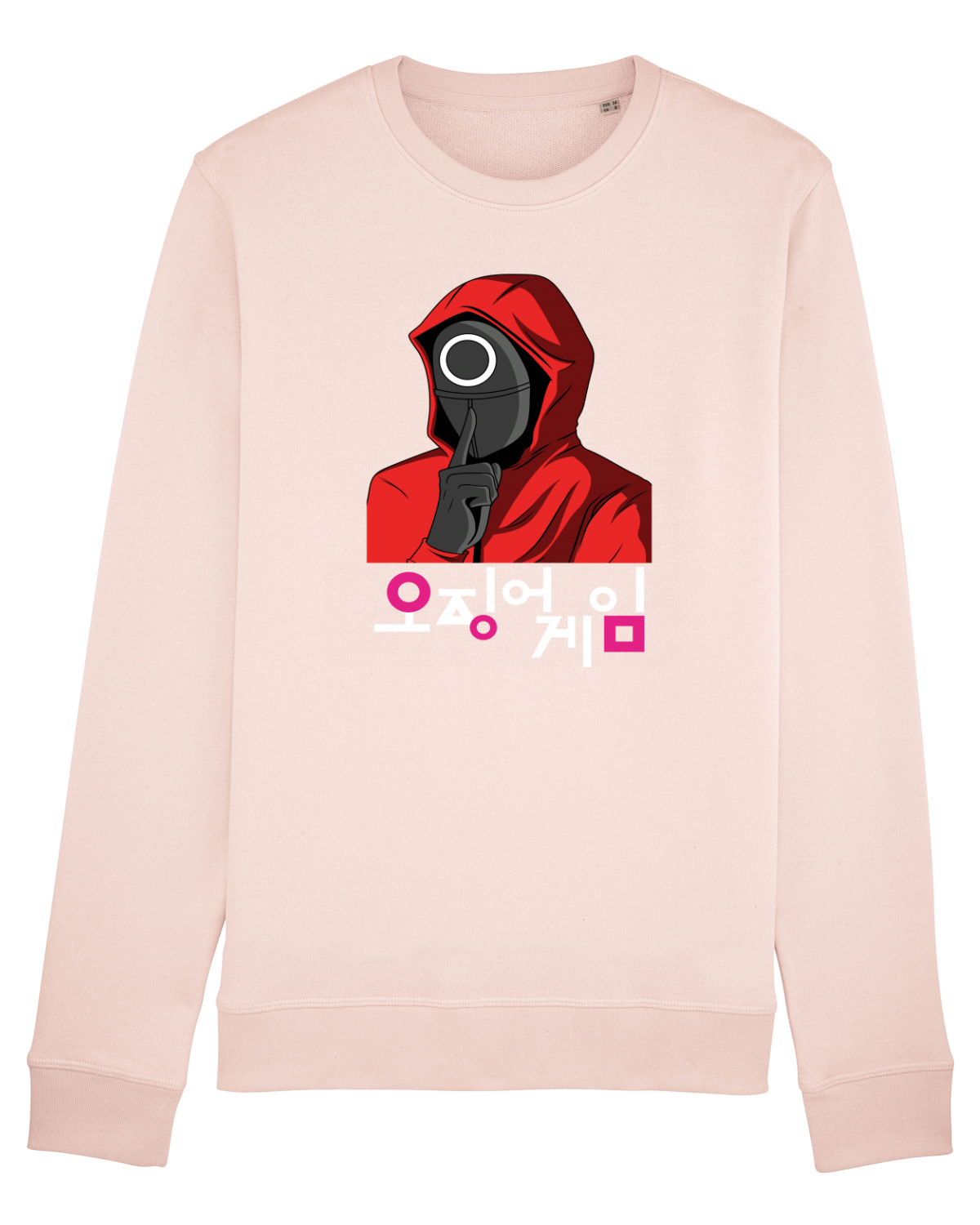 Bluză mânecă lungă Unisex Rise Candy Pink