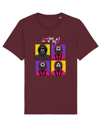 Front Man Squid Game Guardians Burgundy