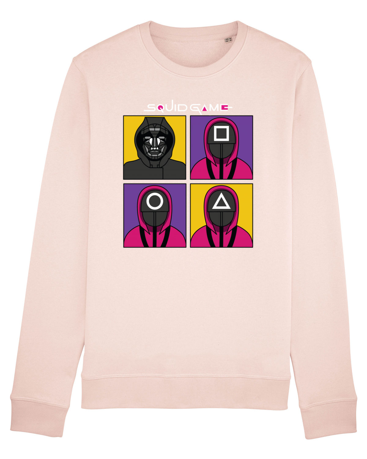 Bluză mânecă lungă Unisex Rise Candy Pink