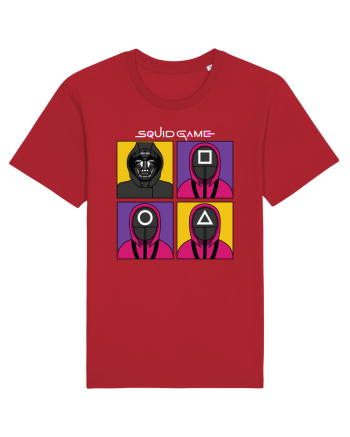 Front Man Squid Game Guardians Red