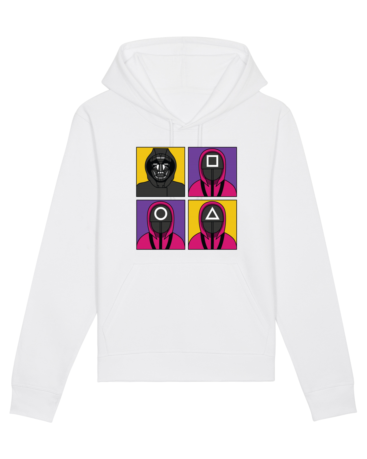 Hanorac Unisex Drummer White