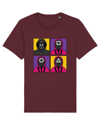 Front Man Squid Game Guardians Burgundy