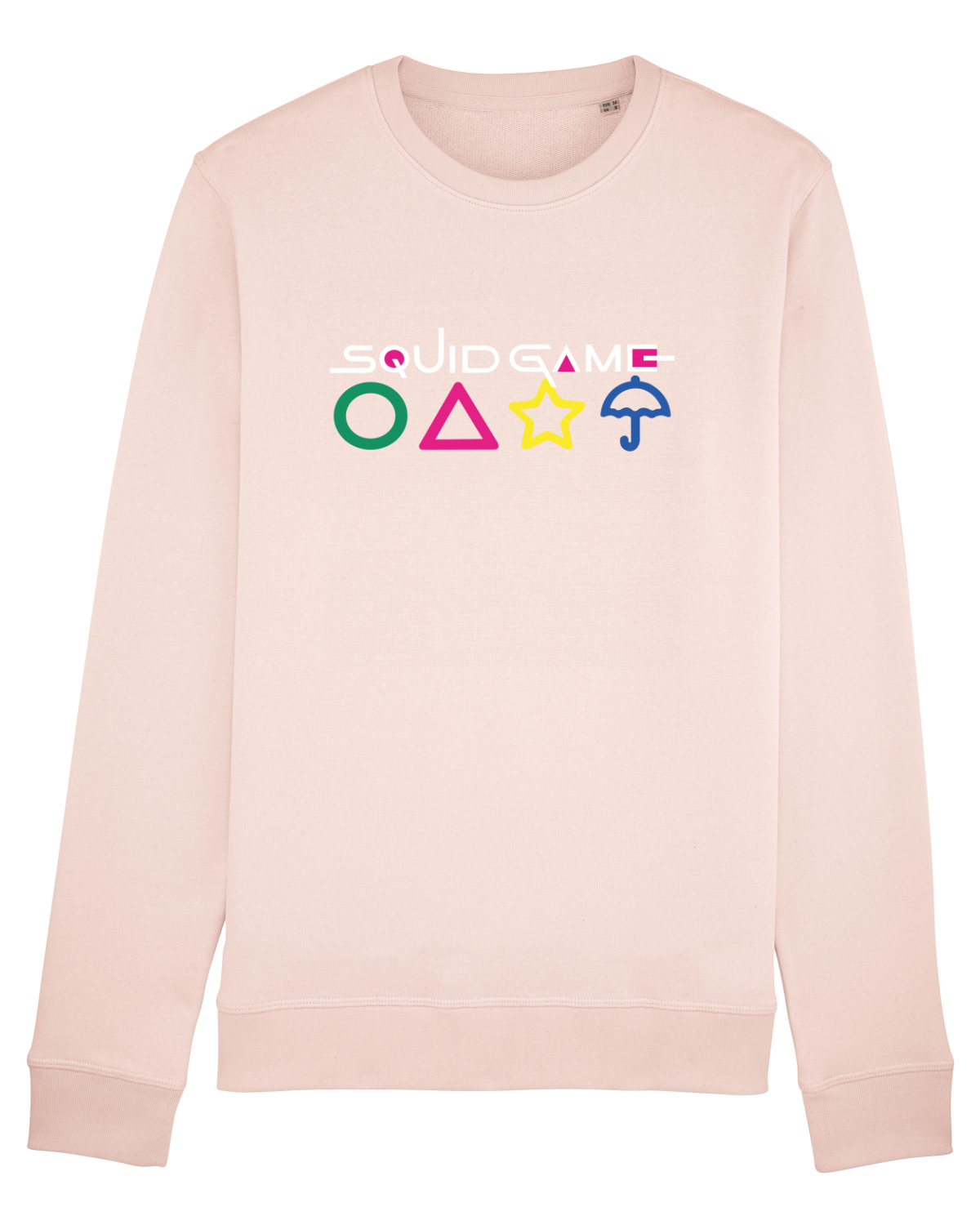 Bluză mânecă lungă Unisex Rise Candy Pink