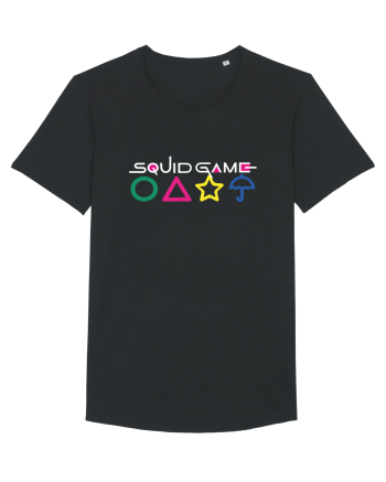 Circle Triangle Star and Umbrella Squid Game Black