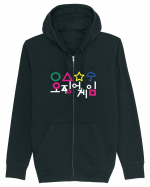 Circle Triangle Star and Umbrella Squid Game Corean Hanorac cu fermoar Unisex Connector