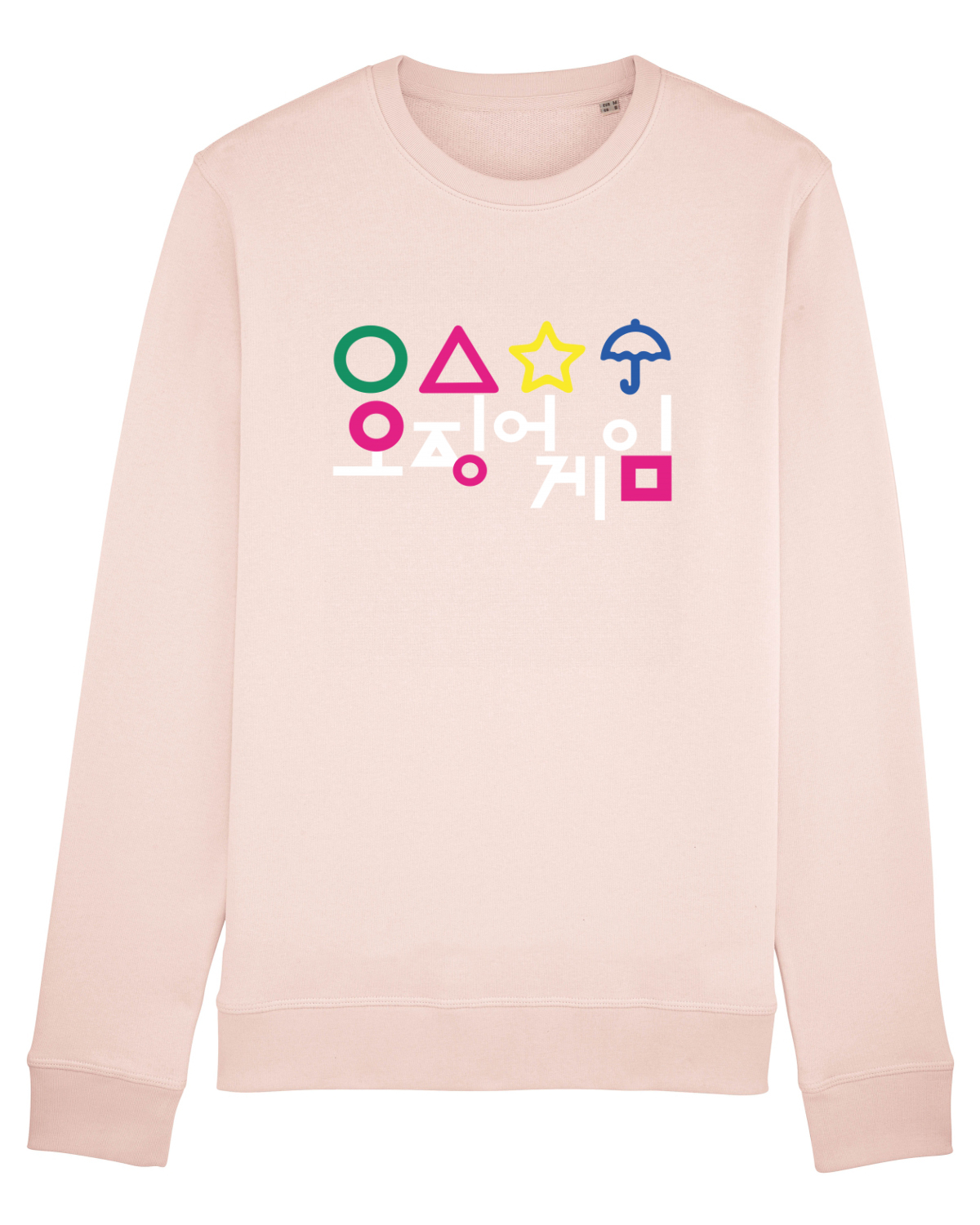 Bluză mânecă lungă Unisex Rise Candy Pink