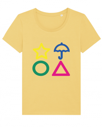 Circle Triangle Star and Umbrella Squid Game Jojoba