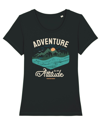 Adventure is an attitude - culori inchise Black