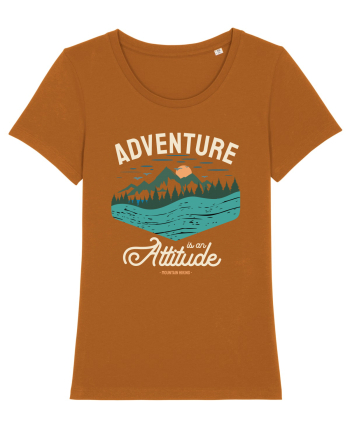 Adventure is an attitude - culori inchise Roasted Orange