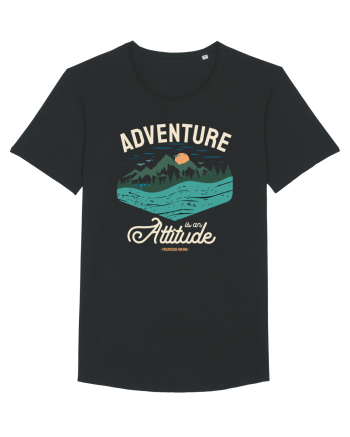 Adventure is an attitude - culori inchise Black