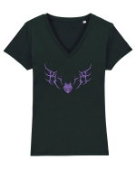 Fire Tricou mânecă scurtă guler V Damă Evoker