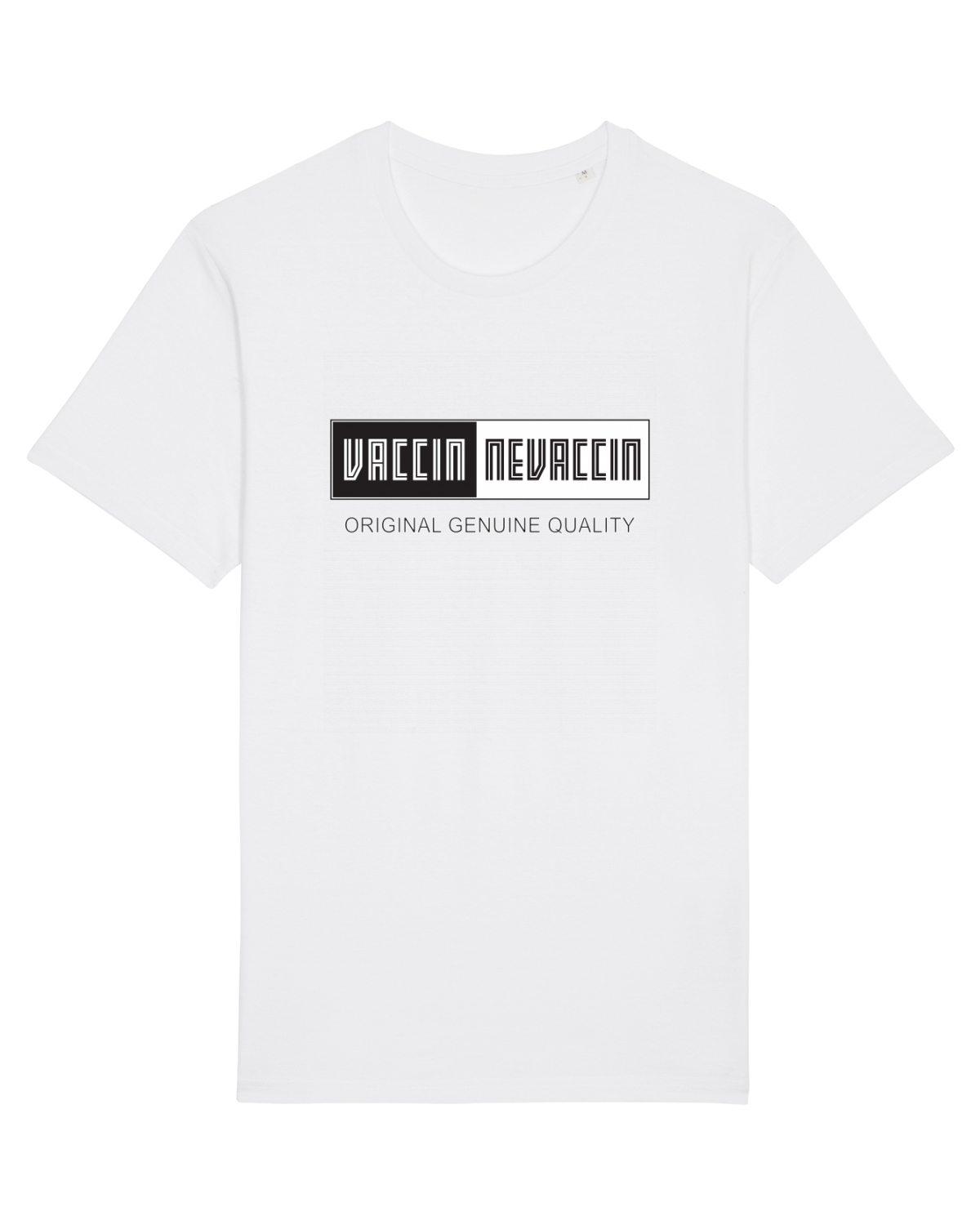 Tricou mânecă scurtă Unisex Rocker White