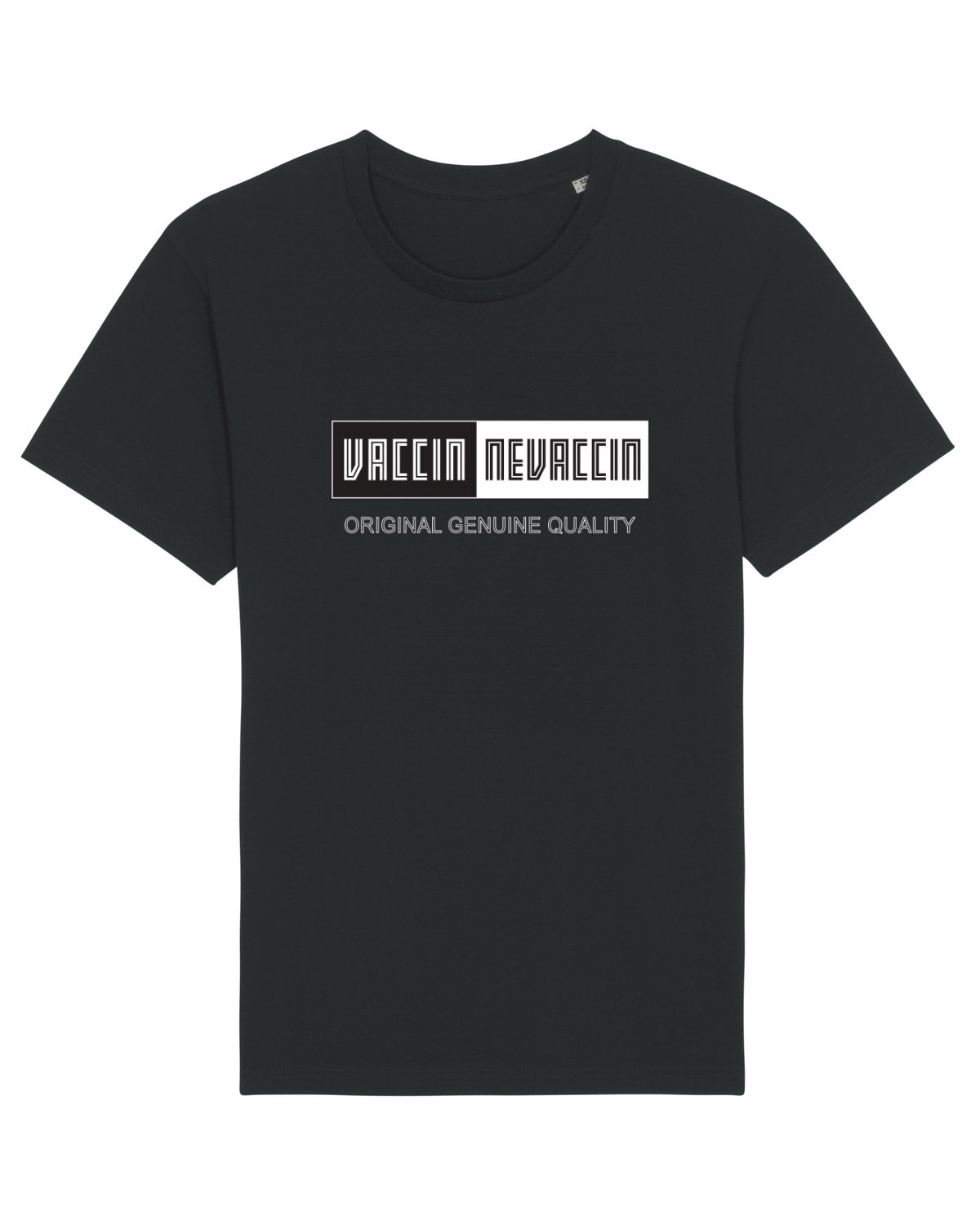 Tricou mânecă scurtă Unisex Rocker Black