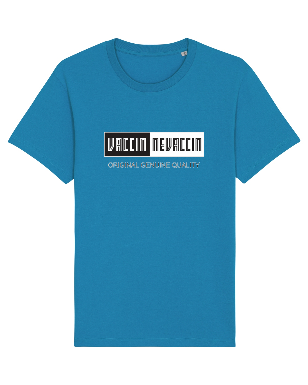 Tricou mânecă scurtă Unisex Rocker Azur