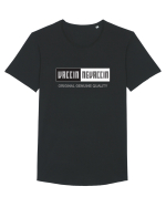 VACCIN / NEVACCIN Tricou mânecă scurtă guler larg Bărbat Skater