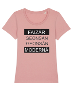 Vaccinuri aprobate Tricou mânecă scurtă guler larg fitted Damă Expresser