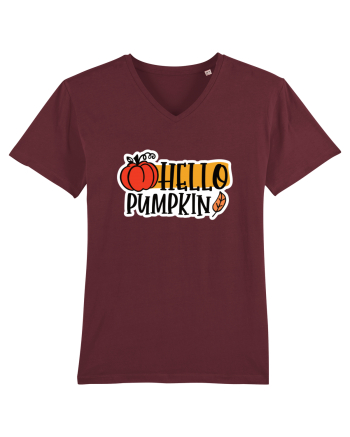 Hello Pumpkin Burgundy