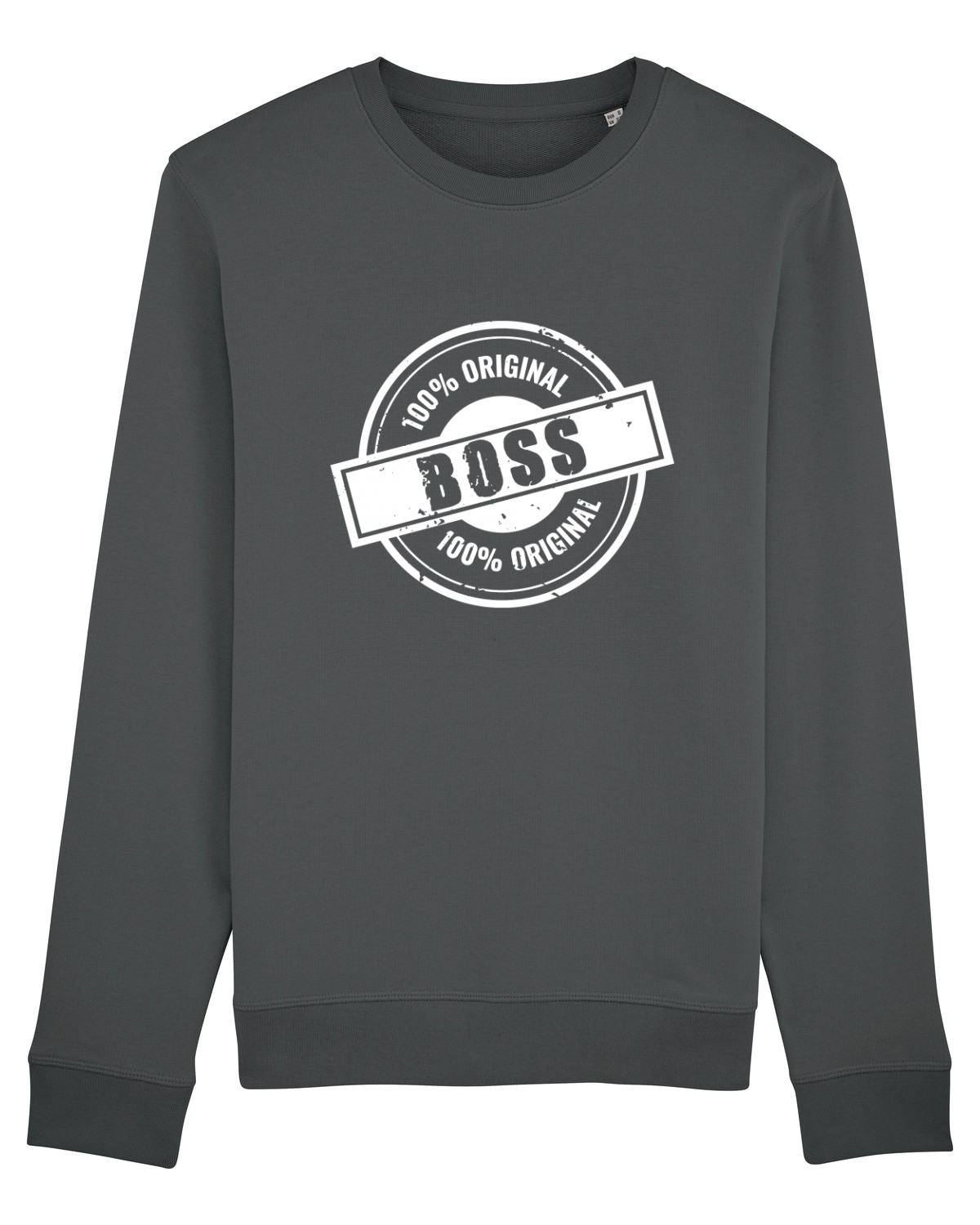 Bluză mânecă lungă Unisex Rise Anthracite