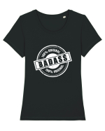 Badass Original Tricou mânecă scurtă guler larg fitted Damă Expresser