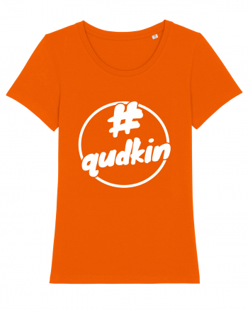 Qudkin Logo pentru fani Bright Orange