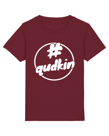 Qudkin Logo pentru fani Burgundy