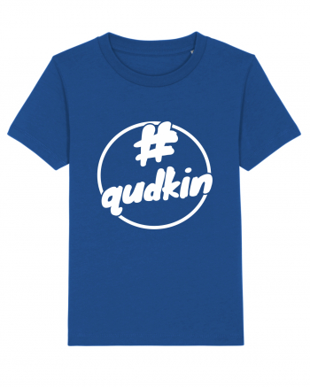 Qudkin Logo pentru fani Majorelle Blue
