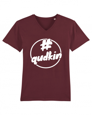 Qudkin Logo pentru fani Burgundy