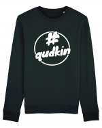 Qudkin Logo pentru fani Bluză mânecă lungă Unisex Rise