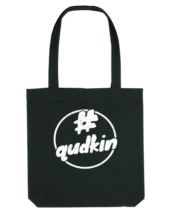 Qudkin Vintage Logo pentru fani Black