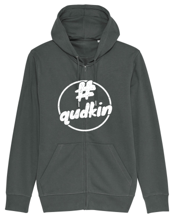 Qudkin Vintage Logo pentru fani Anthracite