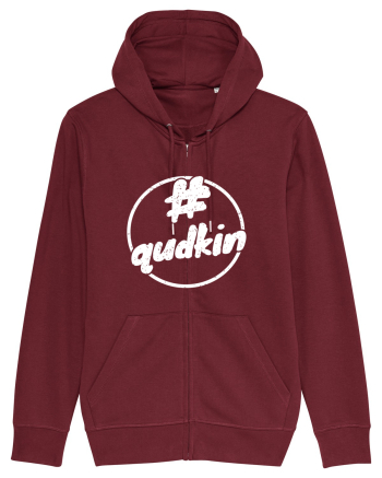 Qudkin Vintage Logo pentru fani Burgundy