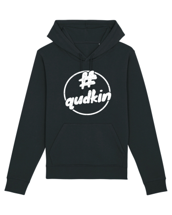 Qudkin Vintage Logo pentru fani Black