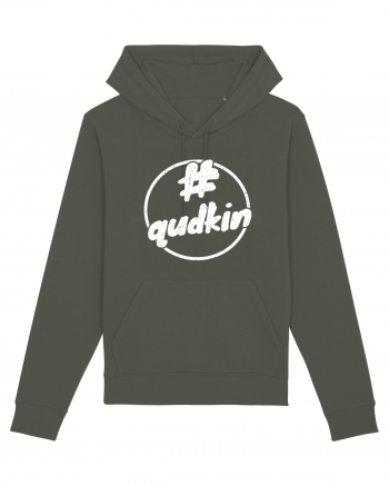 Qudkin Vintage Logo pentru fani Khaki