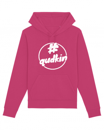 Qudkin Vintage Logo pentru fani Raspberry