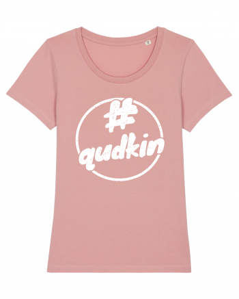 Qudkin Vintage Logo pentru fani Canyon Pink