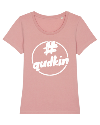 Qudkin Vintage Logo pentru fani Canyon Pink