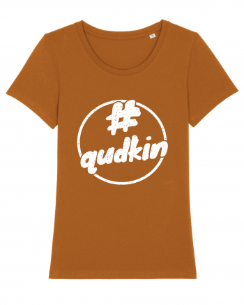 Qudkin Vintage Logo pentru fani Roasted Orange