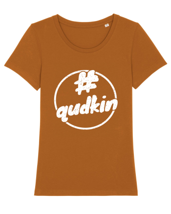 Qudkin Vintage Logo pentru fani Roasted Orange